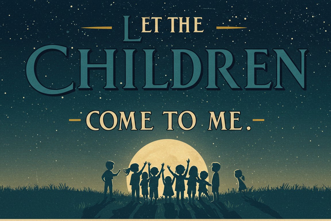 Let The Children Come To Me