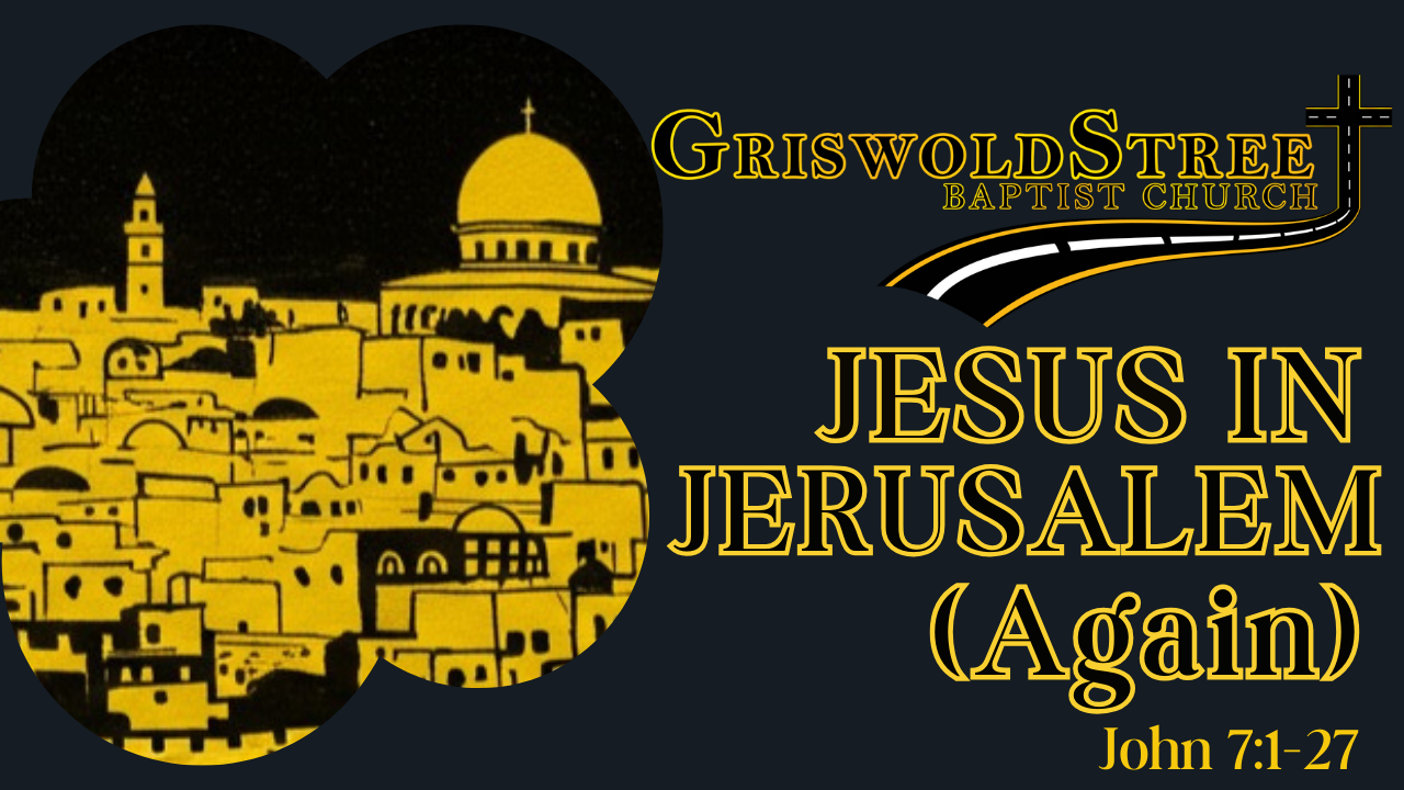 Jesus In Jerusalem (Again)